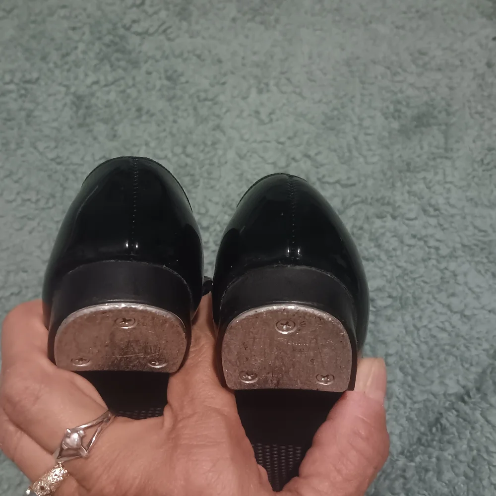 Dance Class 🐛black Girls Tap Shoes 11